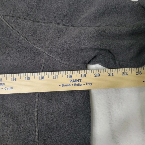 Vintage Nike ACG Sherpa Lined Fleece Full Zip Jacket Women's Large Charcoal Grey - Picture 4 of 14